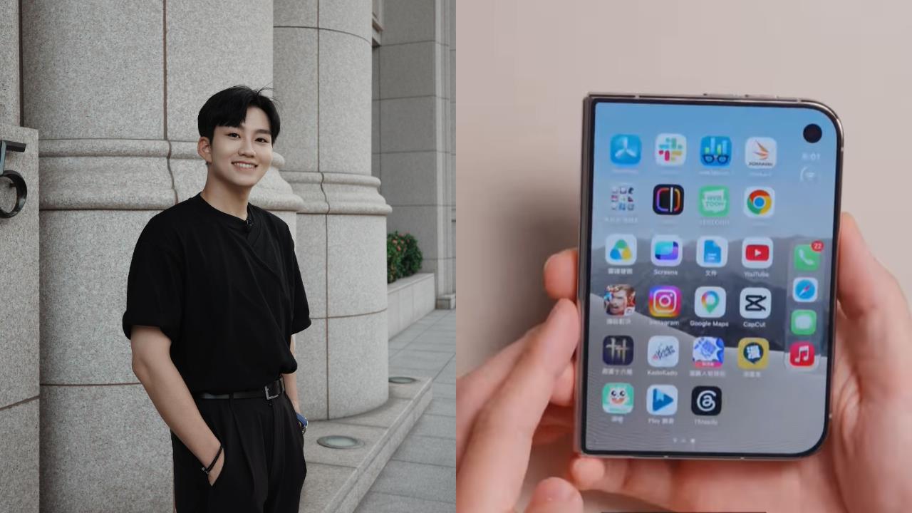 開箱10萬摺疊機翻車！Joeman手機驚現「盜版漫畫App」　網酸：沒錢買漫畫？