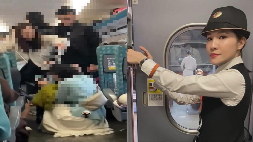 高鐵驚見2女互潑水嗆聲！前美女列車長指「1怪點」：工作14年直覺