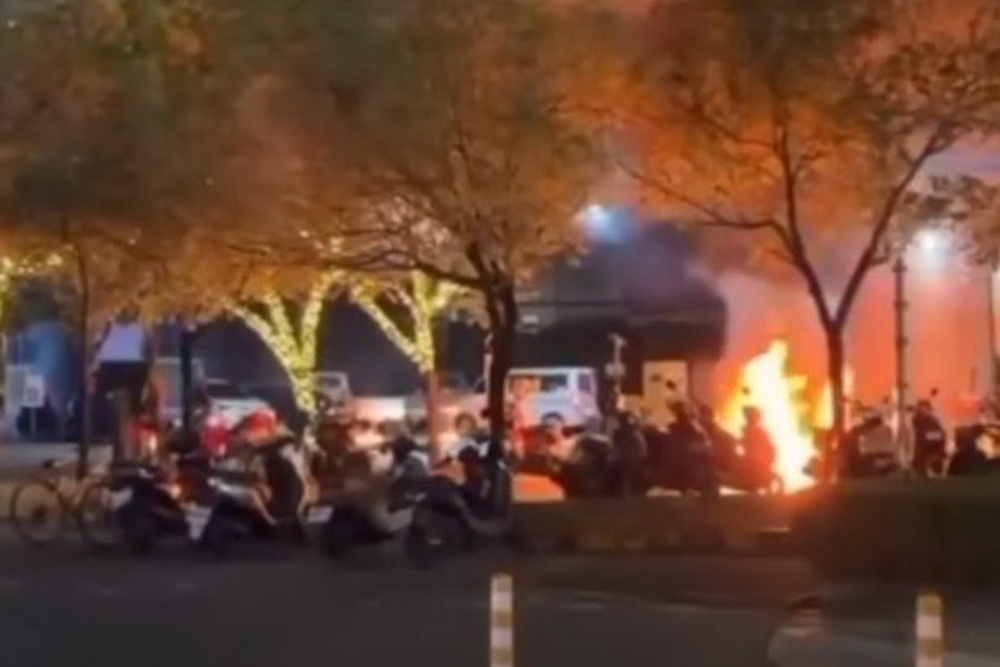 丟汽油彈縱火燒車持刀搶劫超商 林邊惡男遭聲押