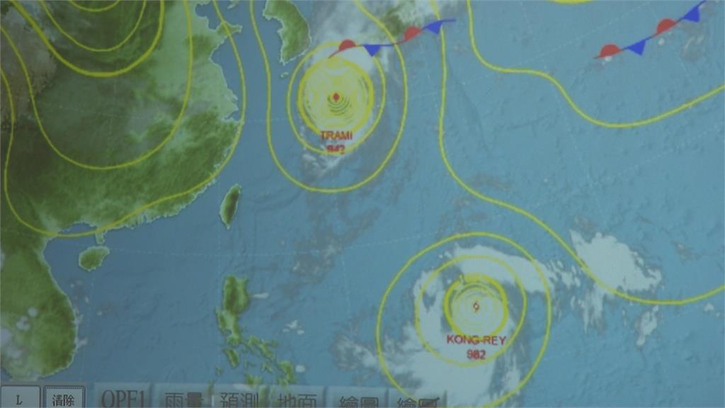 「康芮」持續增強 是否撲台週三是關鍵