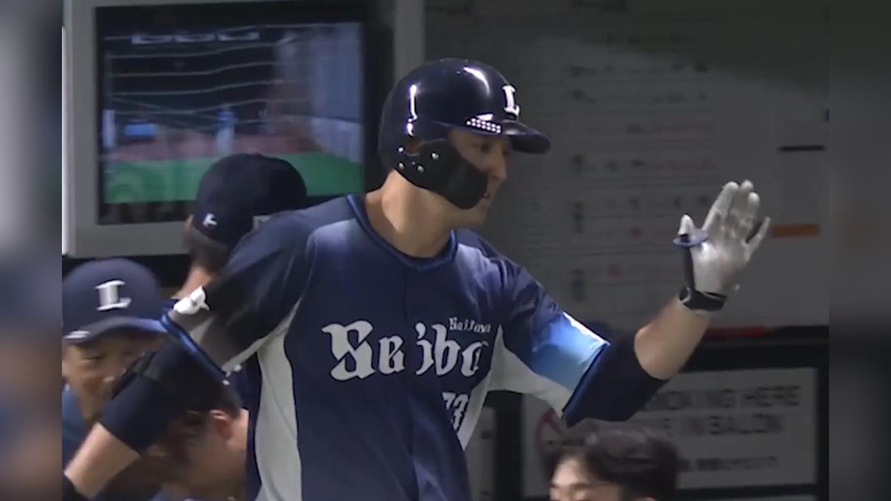 日職(影)/林安可開轟!本季第8發全壘打擴大西武獅領先差距