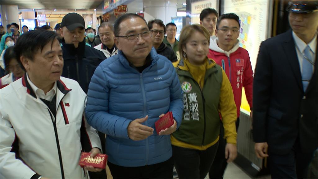 春節連假前最後一個上班日　侯友宜到板橋車站關心疏運