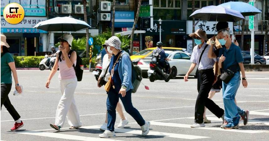 明午後雷雨轟2地！週二起太平洋高壓發威　「北部飆37度」連3天熱爆
