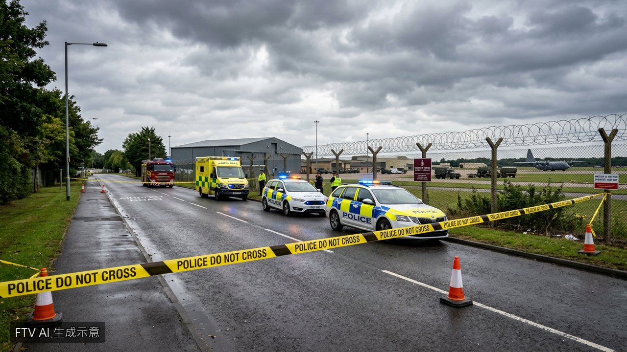 英國空軍基地維安升級　警方依爆裂物法規逮捕數人
