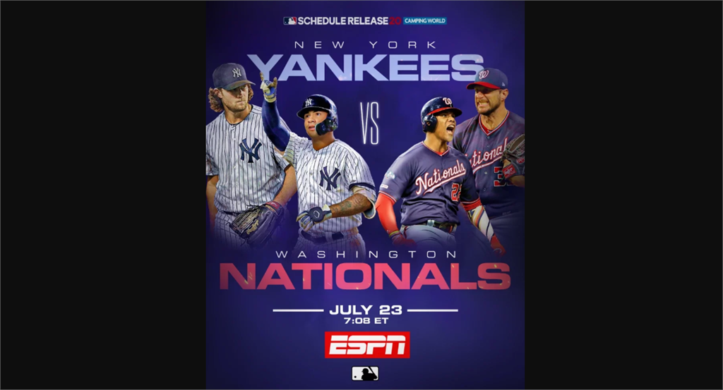 快新聞／MLB開幕戰就在明天！ 「洋基vs國民」7/24上午7時快鎖定民視無線台