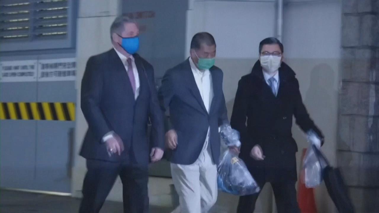 黎智英違反港區國安法 遭判刑20年