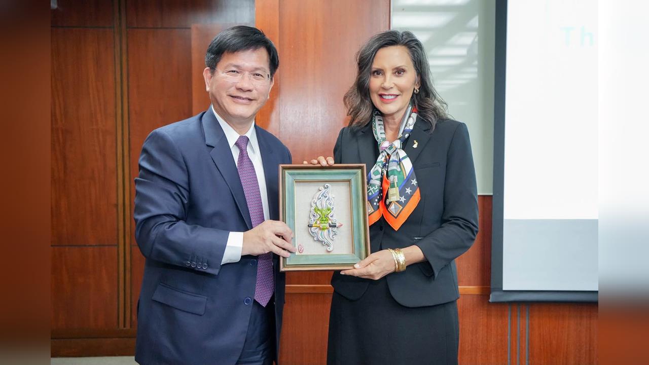 快新聞／密西根州長魏美桂三度訪台　林佳龍曝台美關係新期許