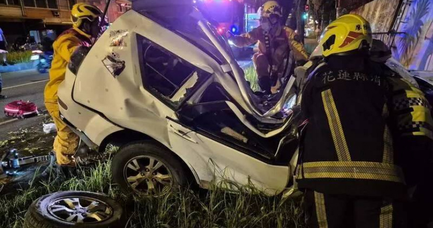不顧車上還有5孩！女玩命無照酒駕自撞　11歲男童無呼吸心跳