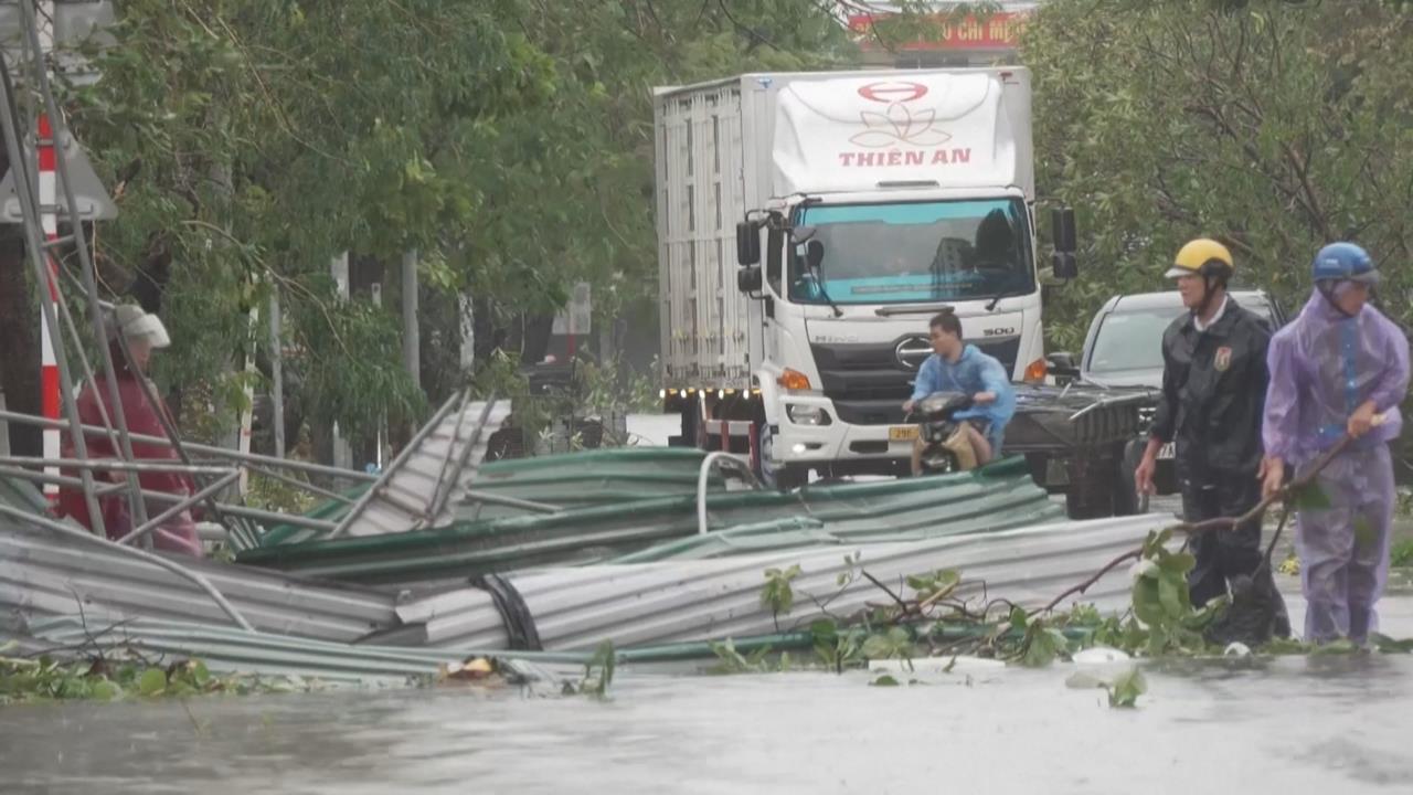 颱風博羅依襲擊越南　至少12人死亡21人失踪33人受傷