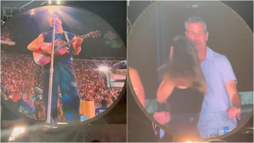 才抓包「偷情男女貼貼」鏡頭繼續拍!Coldplay主唱「這句超貼心」網笑翻