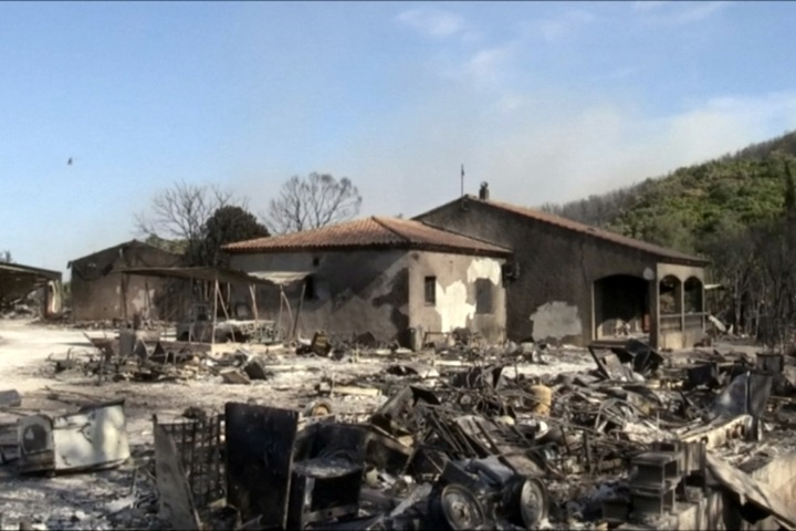 法國森林大火 燒掉270個大安森林公園