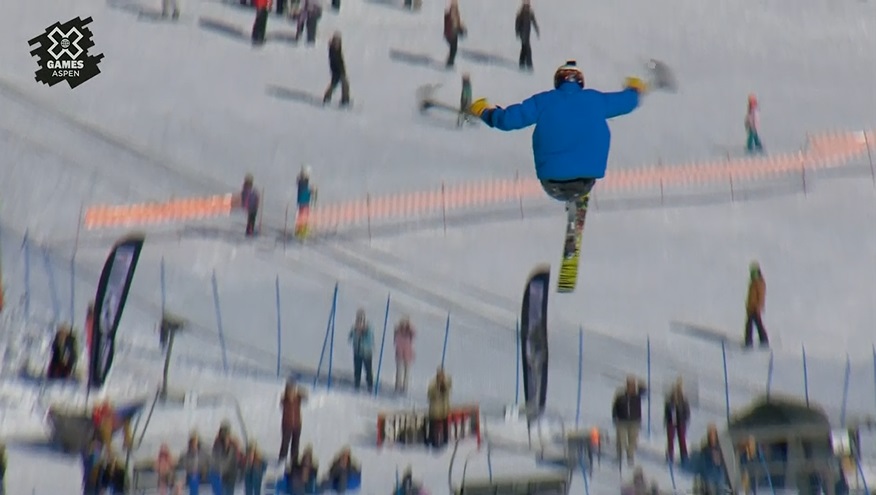 身障運動員挑戰滑雪大招 世界極限運動會首見