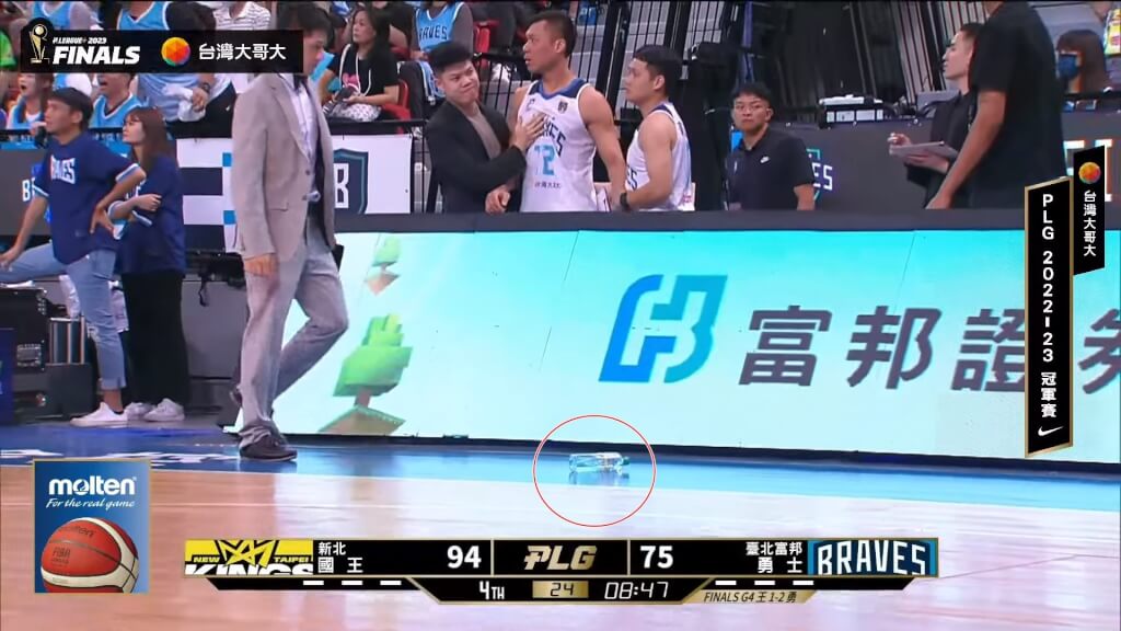 林之晨球場怒丟水瓶損形象　台灣大決議記過處分