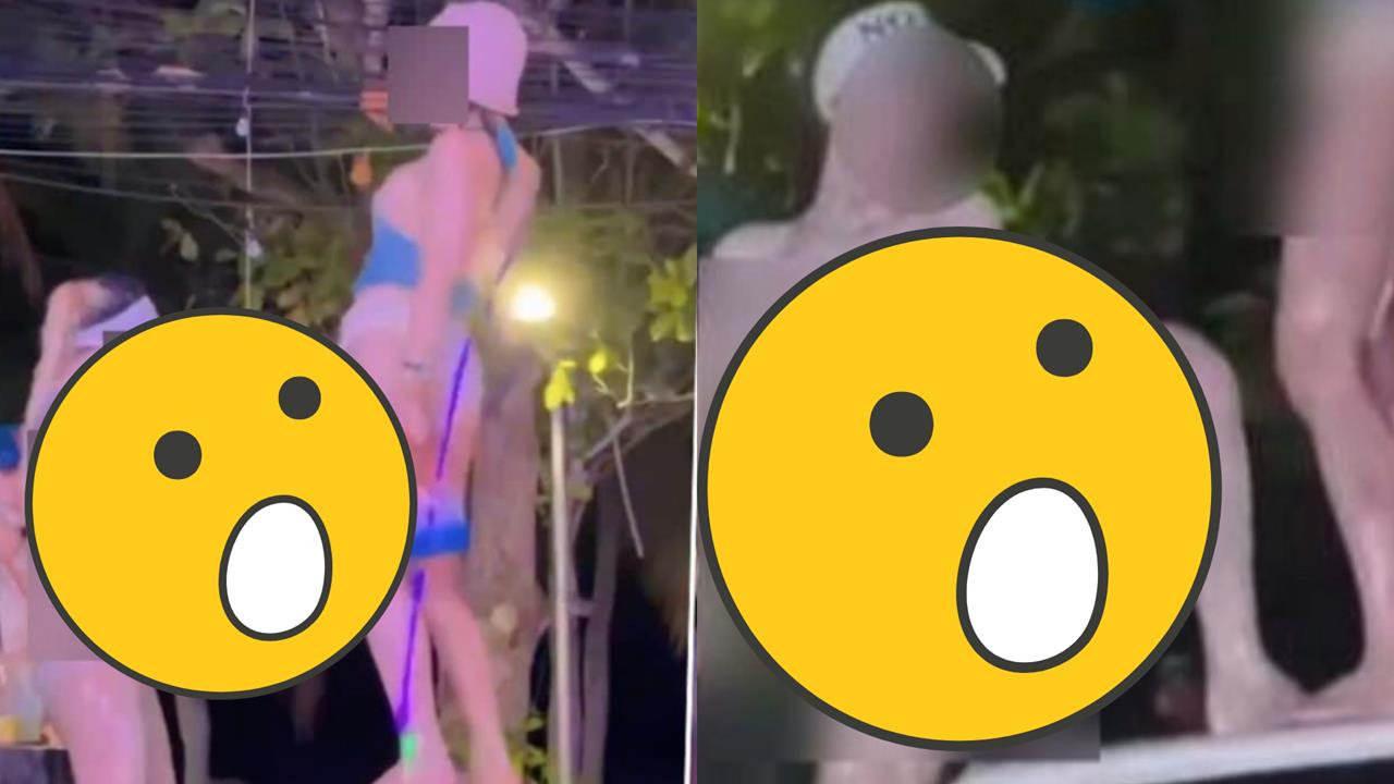 金髮妹潑水節熱舞！竟猛脫比基尼「水球大外露」畫面瘋傳…泰警急逮人下場曝光