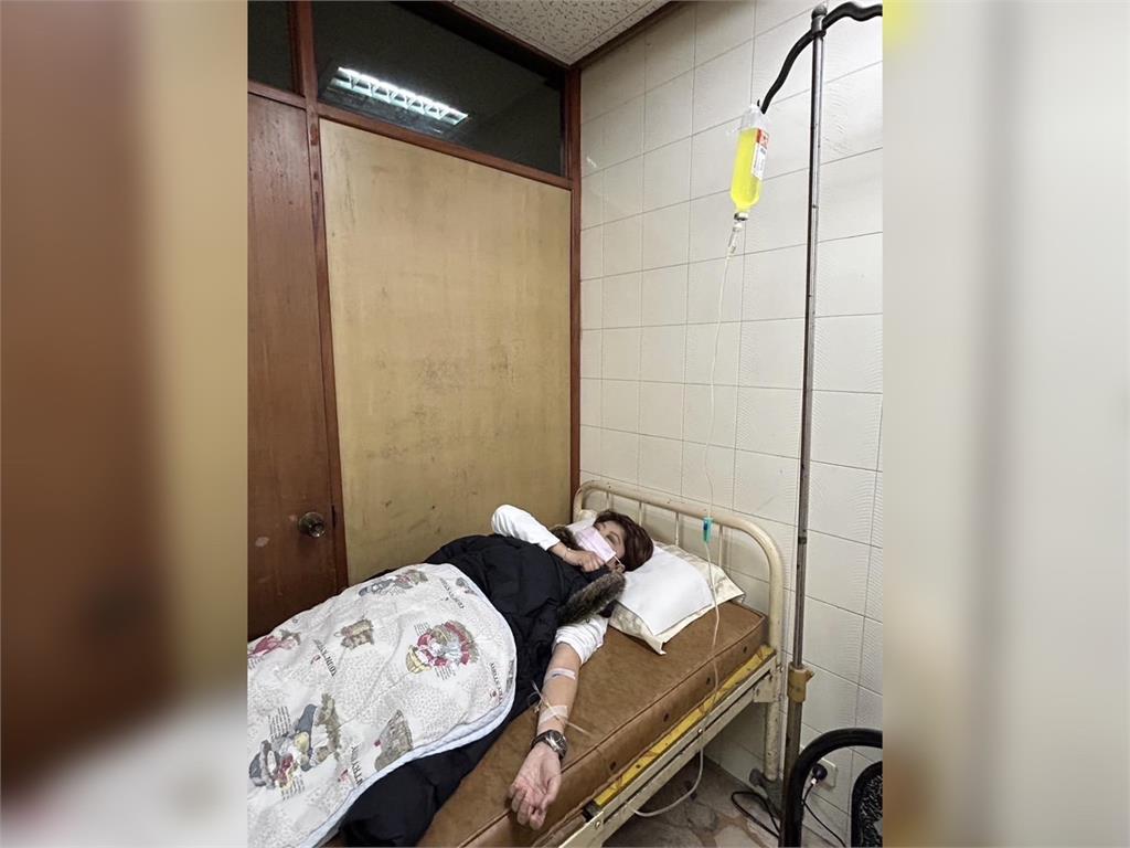 快新聞／總統官邸烤肉在即　綠委陳亭妃突「掛病號」吊點滴