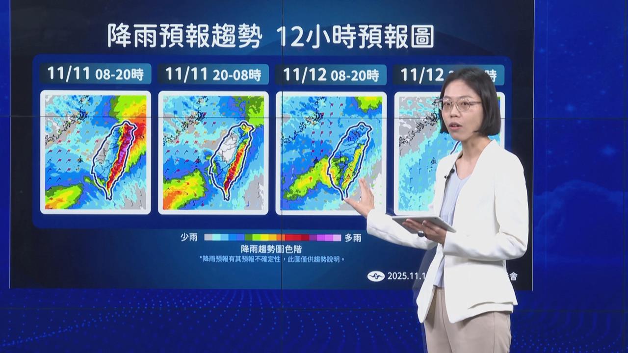 快新聞／鳳凰襲來！氣象署警告今明兩天　風雨將「逐漸加劇」