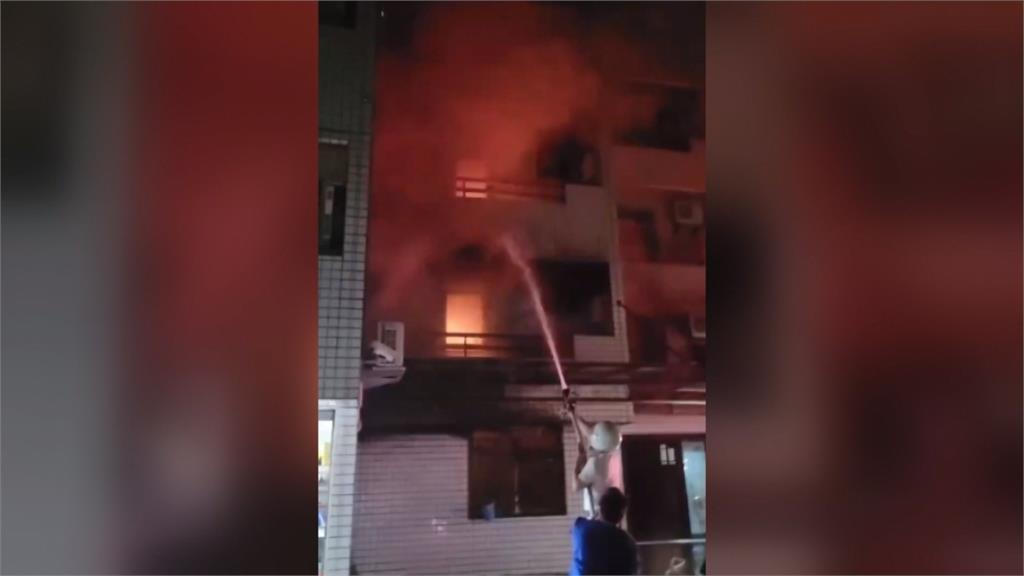三義民宅火警! 女屋主抱幼女"跳樓逃生"骨折送醫
