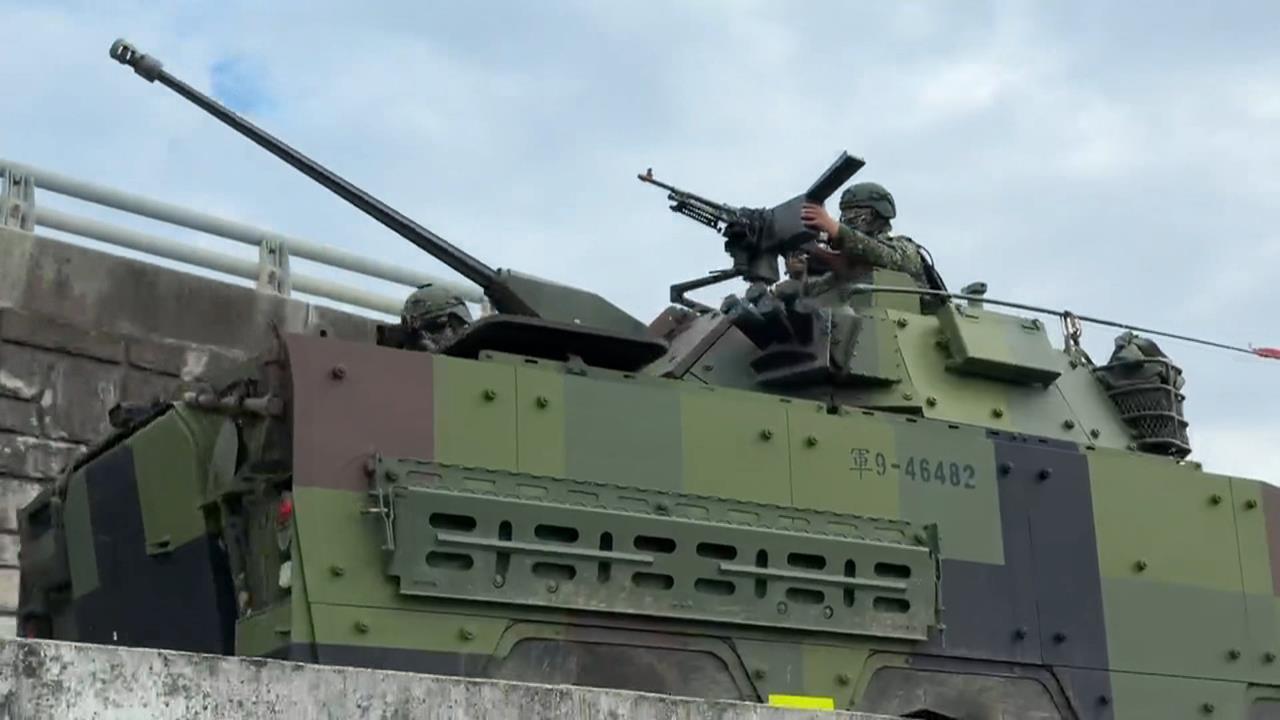 「陸勝1號」操演Day3 裝甲542、機步234旅彰化實兵對抗