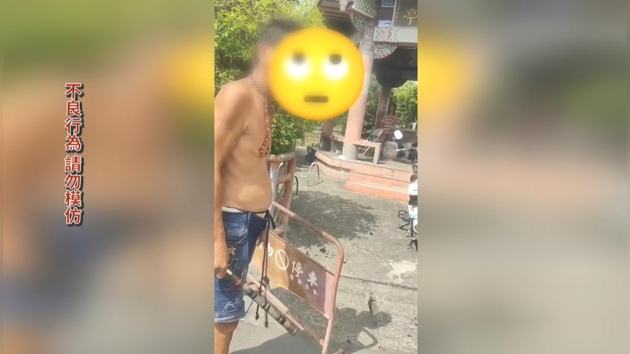 酒後鬧事! 黃昏市場購物"停車擋道" 遭醉男持酒瓶砸車