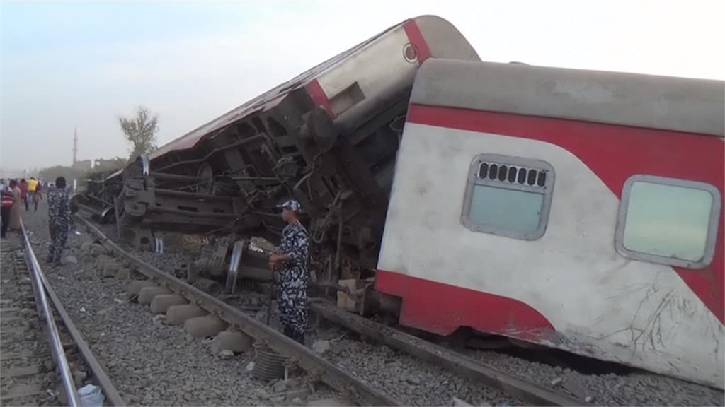 埃及重大火車出軌意外 至少11死98傷