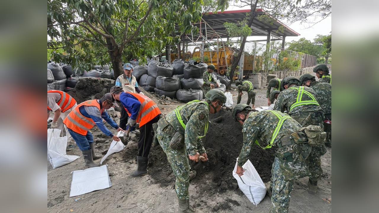 快新聞／迎戰中颱巴威！國軍挺進第一線　守護高屏民眾安全