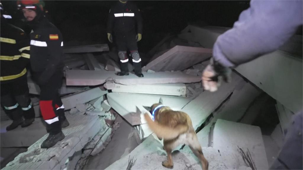 曼谷審計署大樓遭震垮 出動搜救犬尋找倖存者