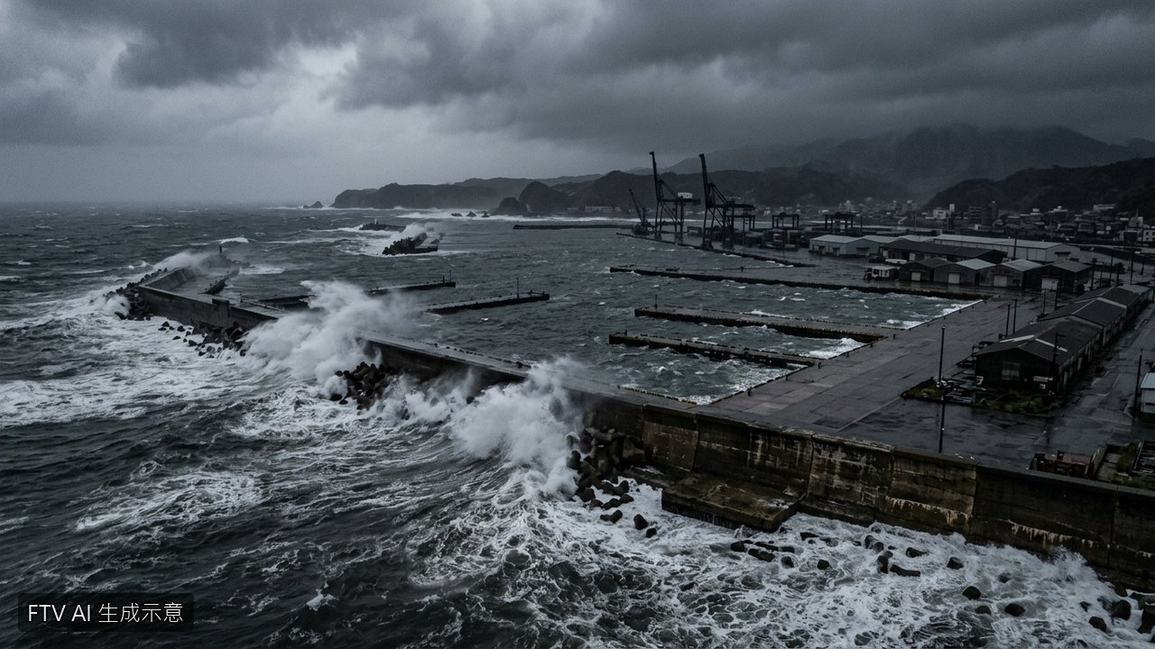 颱風海豚襲沖繩致萬戶停電　中國管制台海航行引台譴責