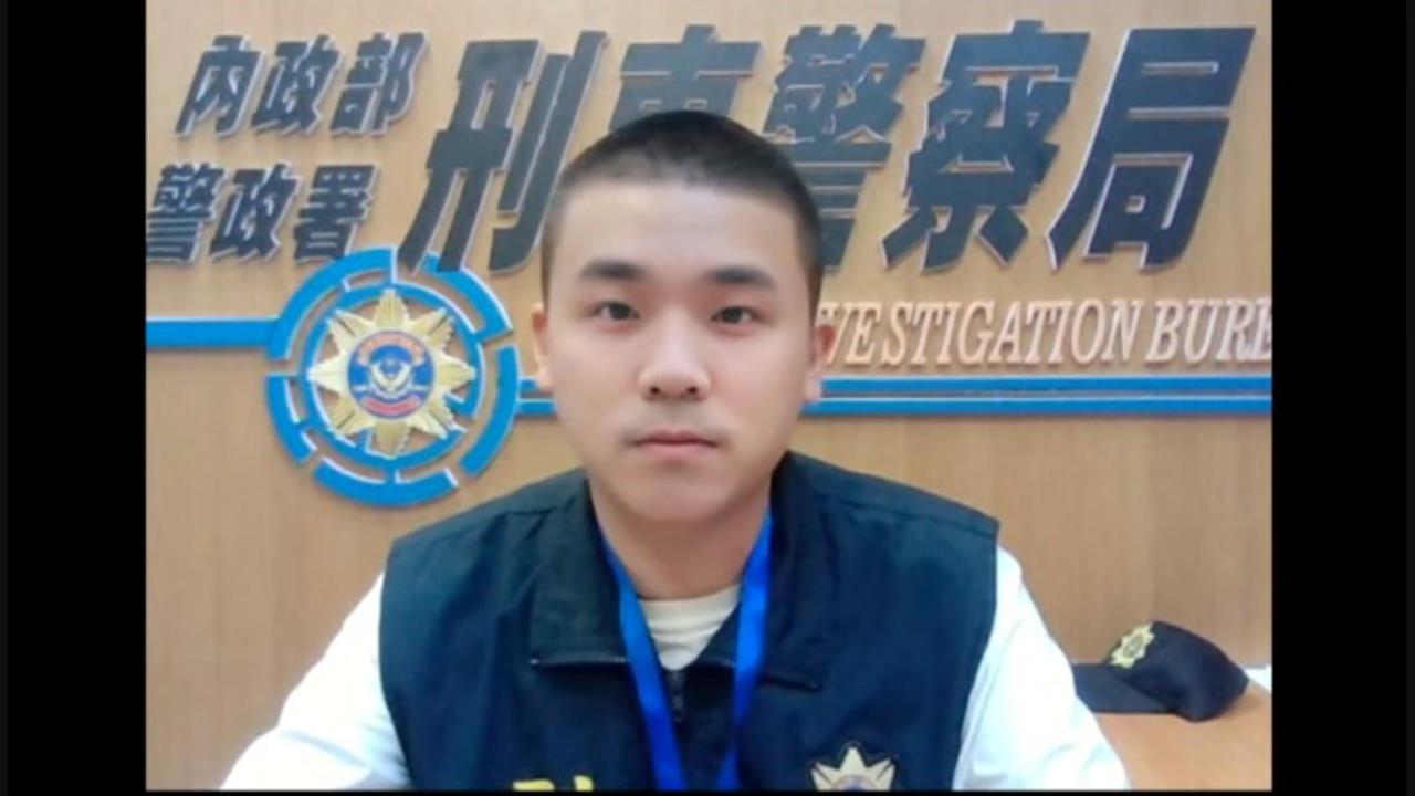 假的! 詐團扮刑警出示證件.要求開視訊 警示警"AI技術生成"