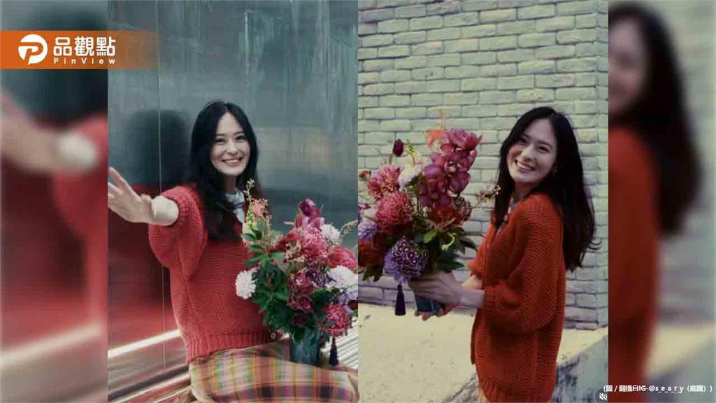 女星淡出螢光幕「東區顧花店」！素顏打掃　粉絲驚：好美　