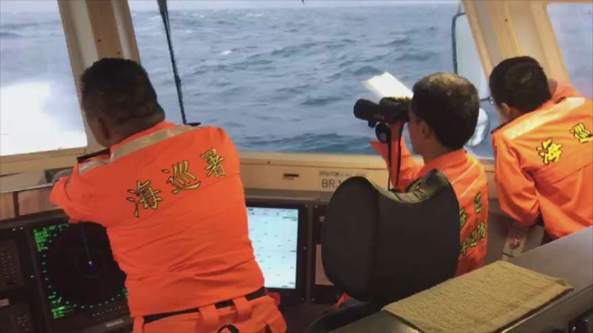 幻象失事第27天 海象不佳影響打撈作業