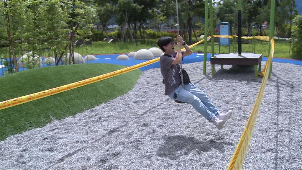 埔里遊戲區滑軌設施竟傷人　縣府急拆除負賠償責任