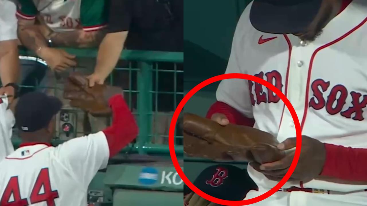 MLB(影)／百年前棒球手套如壓扁可頌？古巴特快車獲得「極罕見古董」樂到爆
