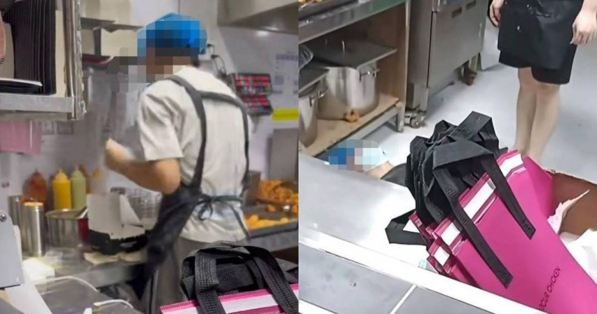 獨扛爆單累到崩潰！炸雞店菜鳥邊哭邊做　「累到倒地抽搐」畫面超揪心