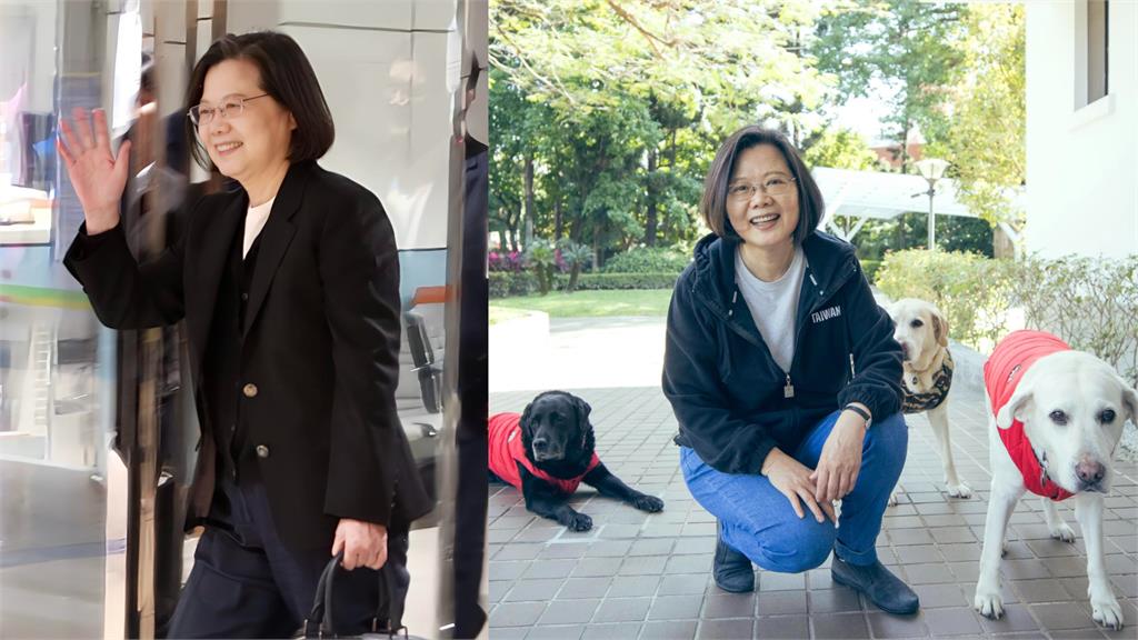 蔡英文寶貝離世！她曬新家照曝「牠有等我從加拿大回來」逼哭網：有你很幸福