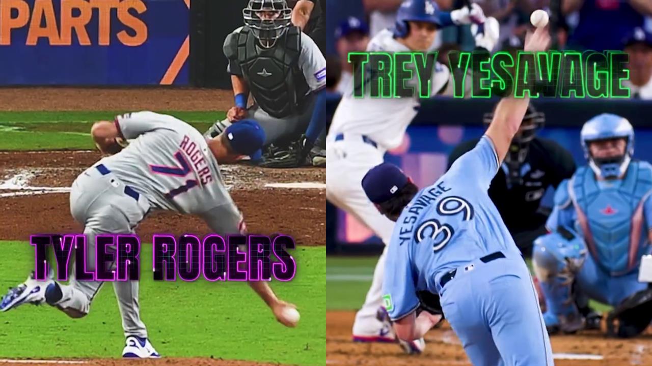 MLB(影)／天際線和地平線我全都要！藍鳥「老少配」登「出手角度最古怪投手組合」