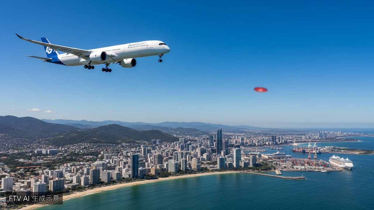 聯航客機降落驚魂！3000英尺高空疑遭無人機撞擊
