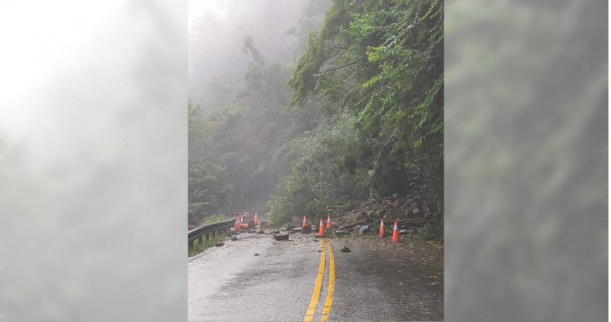 驚險一刻!太平山「宜專一線」土石崩落 單線通行搶修及時避免意外