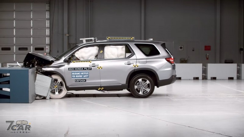 2025 Honda Pilot 獲得 IIHS TOP SAFETY PICK+ 認證