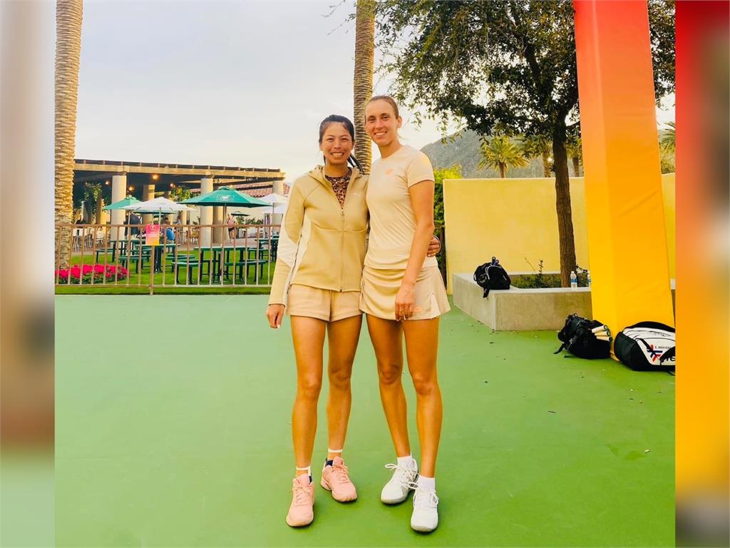 快新聞／謝淑薇搭檔比利時女將　印地安泉網賽女雙直落二晉8強