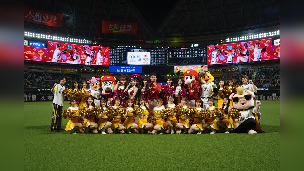 中職/李多慧領軍小龍女前進福岡!「HAWKS ASIAN DAY」展台灣應援文化