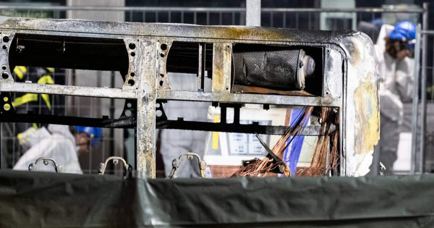 瑞士巴士起火6死5傷！全車燒到剩骨架　目擊者抖曝：有人在車上自焚