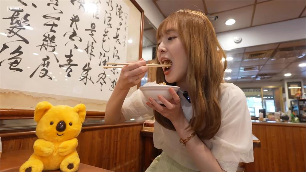 錯把鵝油飯當成鵝肉油飯　台日混血妞介紹台灣美食驚吐1句網笑翻