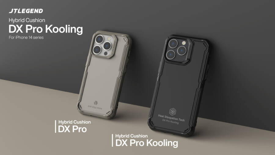 iPhone14散熱防摔很重要！JTLEGEND DX PRO KOOLING 手機殼時尚同步