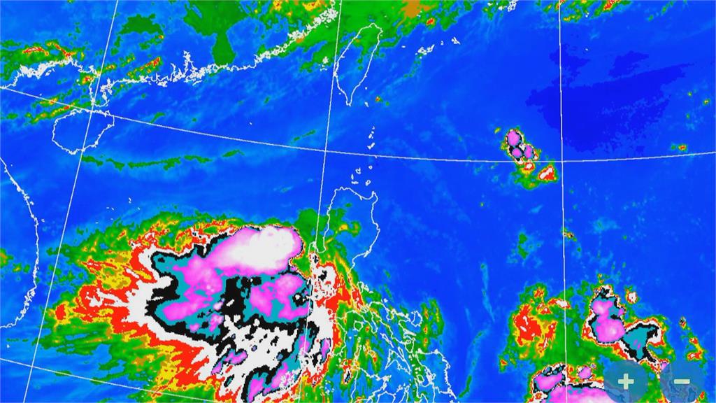 輕颱彩雲逼近發布海上颱風警報　週五最近台！山區、台北防強降雨