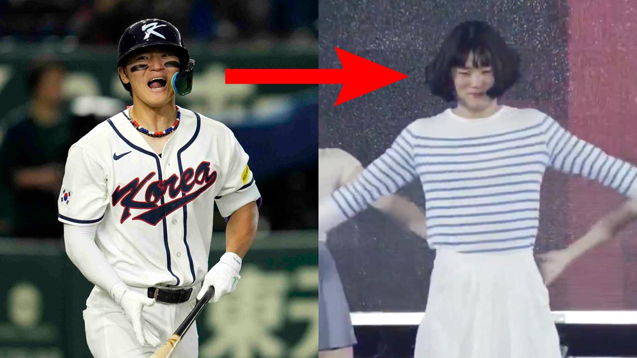 經典賽(影)／金倒永曾扮韓國女團？網翻經典片超驚嚇：這是巴我們全壘打的男人嗎
