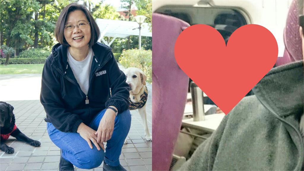 高鐵「埋頭苦讀妹子」竟是蔡英文!「親民3互動」曝光…網喊:眼眶流淚