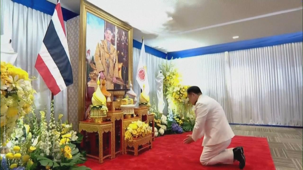 接受泰王御准 泰國新總理阿努廷上任