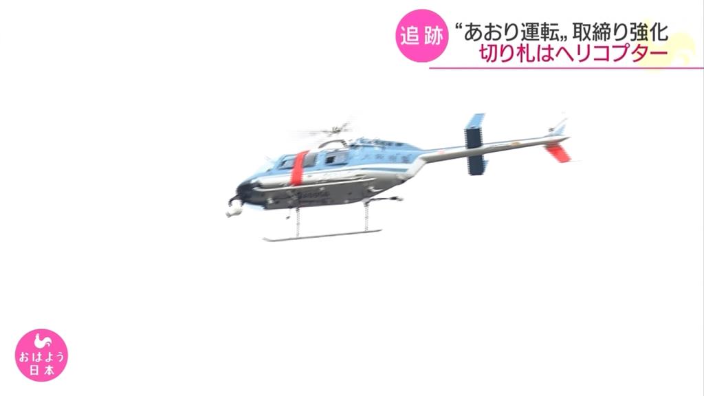 杜絕惡意逼車！大阪派出直升機監看公路