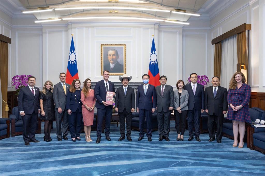 快新聞／台美友好！美州長訪亞首站來台灣　賴清德：盼深化經貿合作