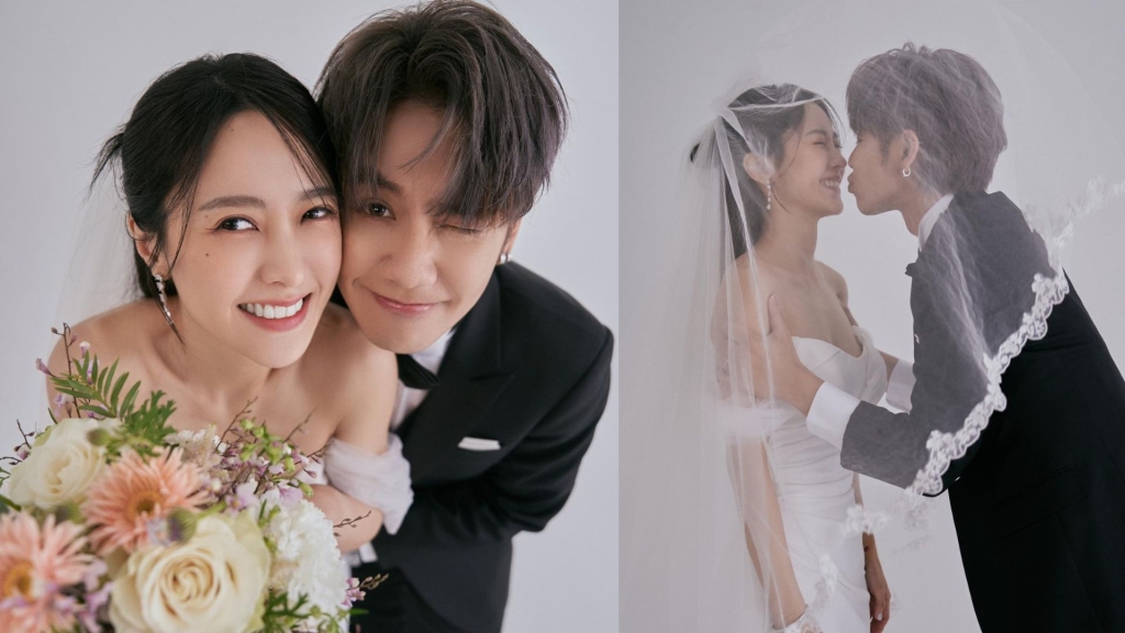 愛情長跑12年！鼓鼓、大元終於結婚了 甜蜜婚紗美照全曝光